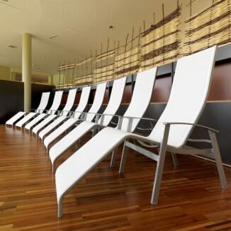 California Top Aluminium-Gesundliege für Innen- und Außen