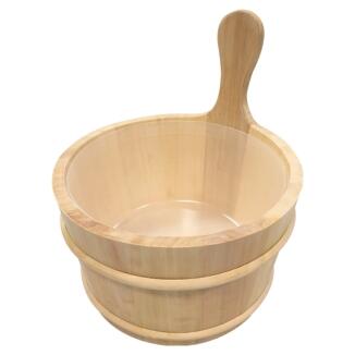 Sauna-Kübel Espe von Finnsa, 4 Liter