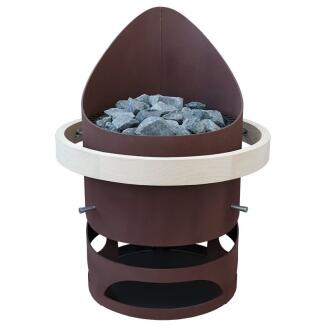 Designer Saunaofen Zeus HD von EOS, Standausführung