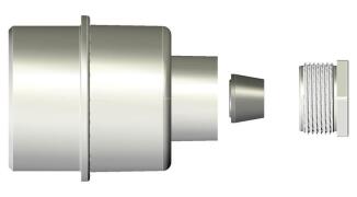 Installationsabschlusskappe für Einschraub LED´s