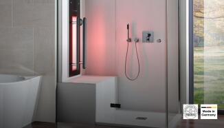 Infrarotpaneel Bilbao für die Dusche