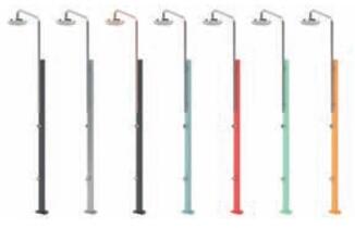 Gartendusche Chrome von Astral in verschiedenen Farben