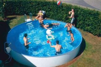 Rundbecken FUN ALL-IN-Schwimmbeckenset 120 cm *sofort Lieferbar*