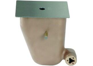 Niveauregler aus Rotguss, mechanisch, für eingebauten Becken