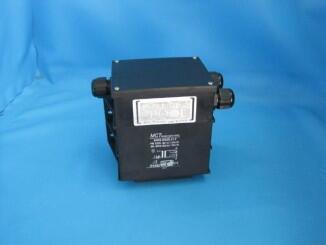 Sicherheitstransformator IP 65 230V/12V, 2 x 50 VA
