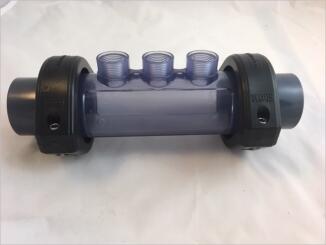 Elektrodenhalter / Sondenhalter 3-fach PVC-U