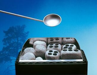 Dampfsteine mit Bohrungen von Finnsa