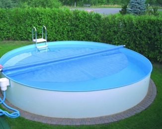 Ersatzstahlwand für Rundbecken, Höhe 120 cm