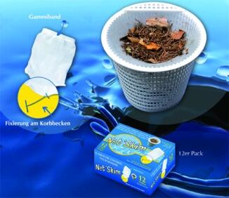 Net SKIM Feinfilter, der Wegwerf-Feinfilter für Ihren Skimmerkorb