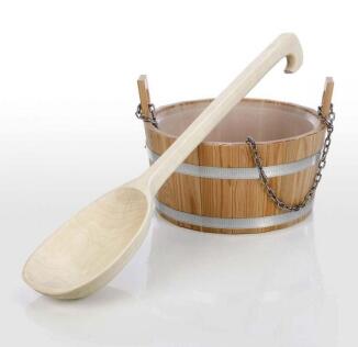 Aufgusswanne 17 Liter aus Lärchenholz