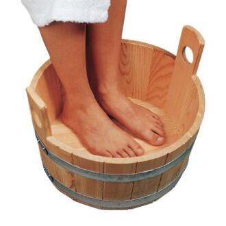 Fußbadewanne Standard aus Lärche natur