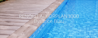 Schwimmbadfolie ALKORPLAN 3000, Bysance Blau