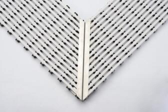 Eckverbindung mit Gehrungsecke