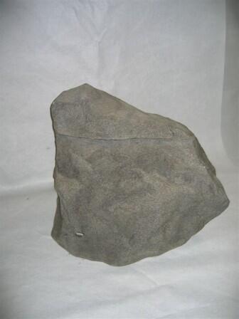 Filterabdeckung in Granit-Felsenoptik