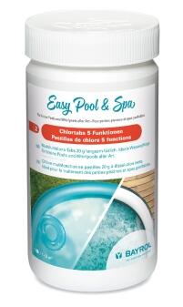 Easy Pool & Spa Chlortabs 5 Funktionen von Bayrol, 1 kg