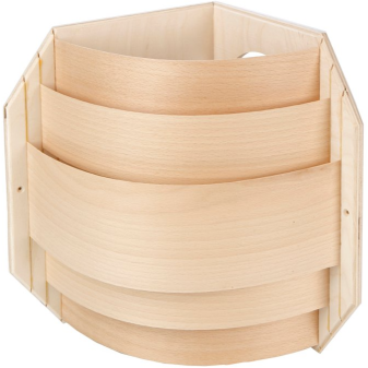 Blendschirm für die Eckmontage Ihrer Saunalampe