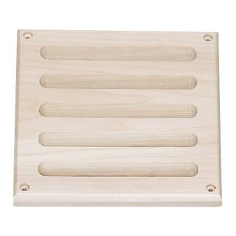 Lüftungsgitter Erle