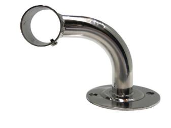 Wandhalter gebogen aus V4A für Haltestangen