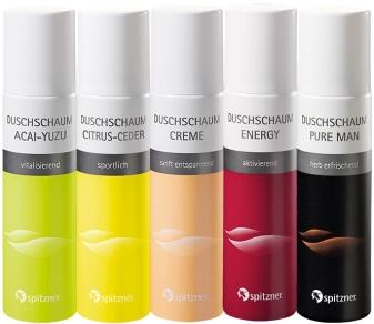 Spitzner Duschschaum Kennenlern-Set (5x50ml)