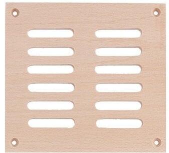 Lüftungsgitter klein mit Lüftungsschlitzen