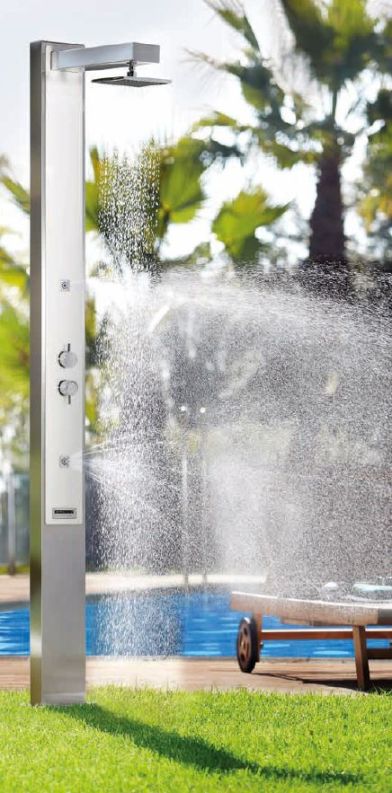 Gartendusche Iguazu mit Kalt- und Warmwasseranschluß