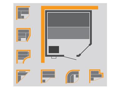 Massivholzsauna Talva von Arend, Tiefe 234 cm
