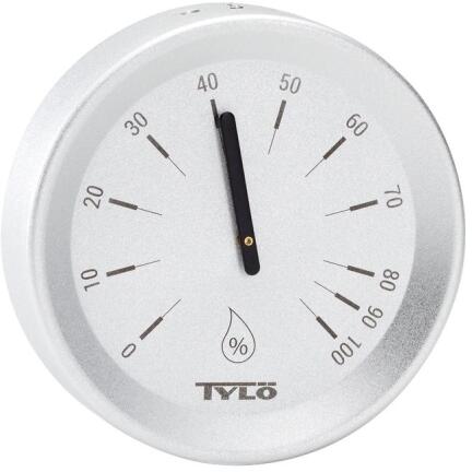 Hygrometer Brillant Silver von Tylö