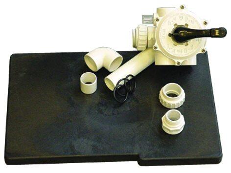 WT 400 + 500 Sandfilter Ersatzteile, Anschußgarnitur, Palette