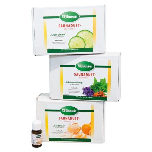 Sauna-Duftbox von Finnsa, Sortenrein,  24 x 15 ml