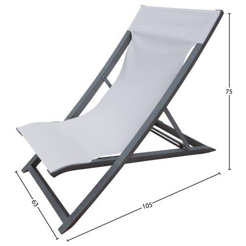 Sunset Deck Chair, Maße