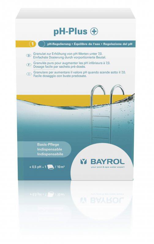 pH-Plus von Bayrol, 3 x 500 g im Dosierbeutel