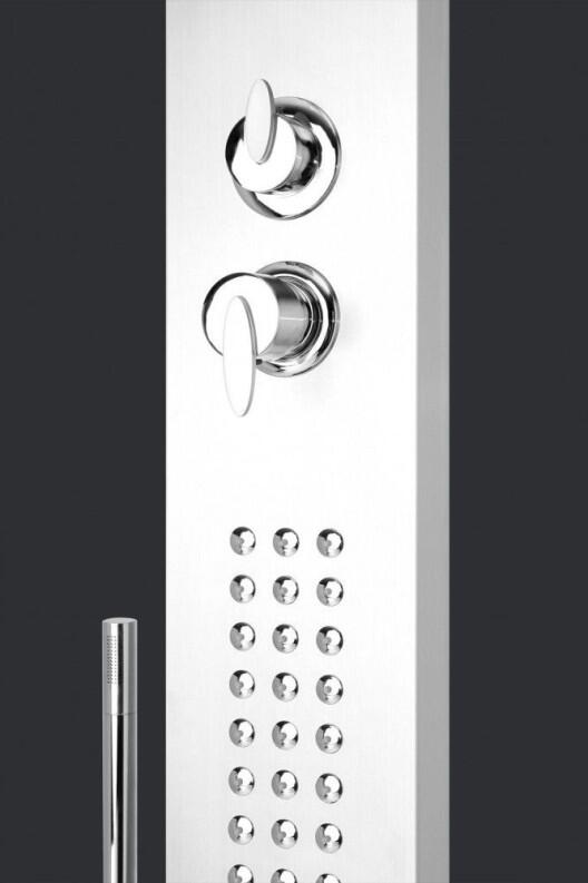 Die Körperdusche und die Armatur der Gartendusche Elba von Ideal