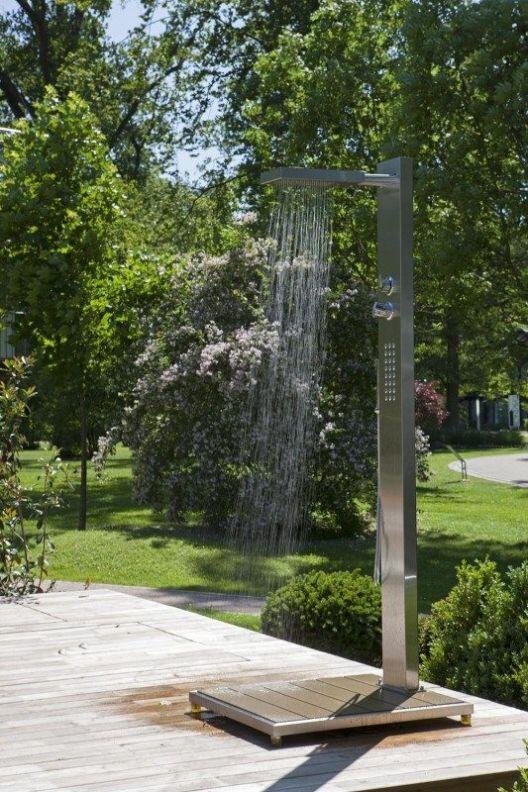 Die Gartendusche Elba im auérgewöhlichem Desig