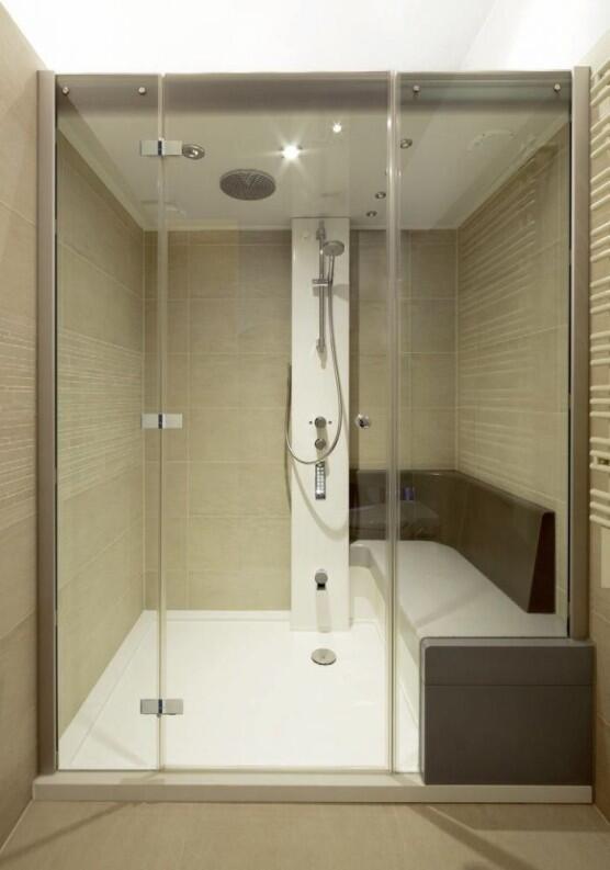 Beispiel Dampfpaneel Halifax in weiß