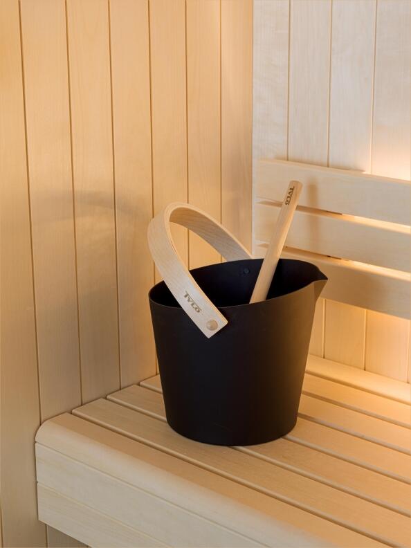 Saunakelle Brilliant Black