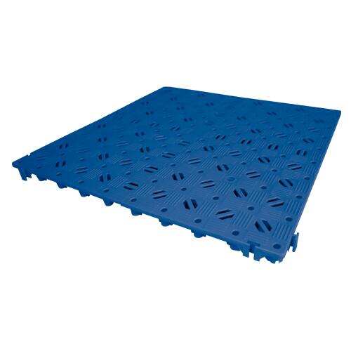 4x Bodenrost aus Kunststoff LxBxH 800 x 400 x 25 mm Farbe blau 