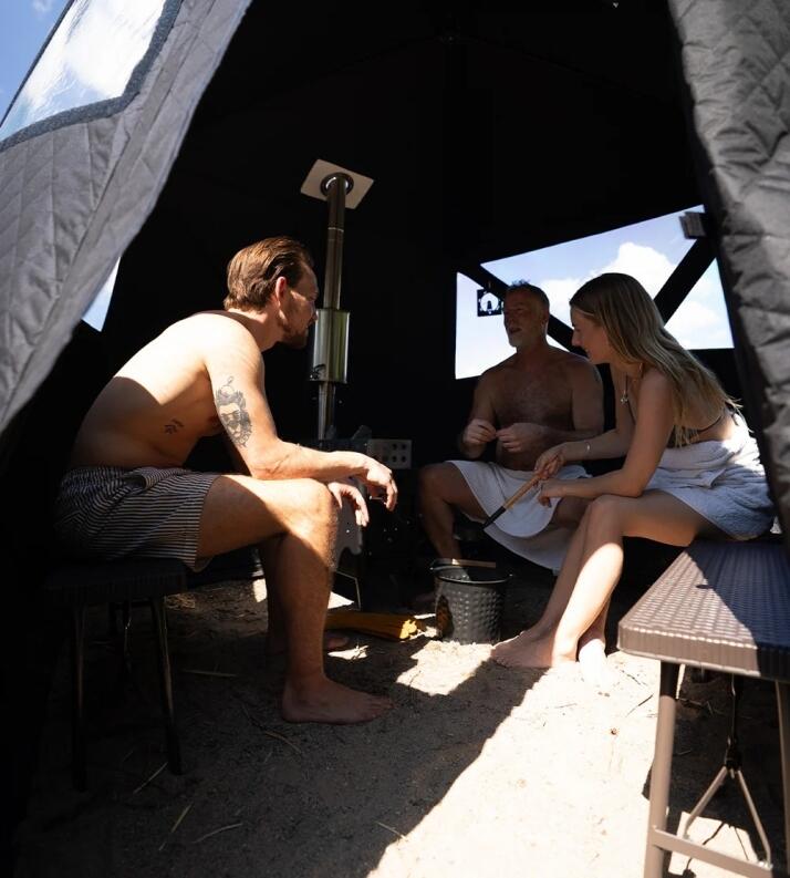 BjorkPremium Saunazelt innen