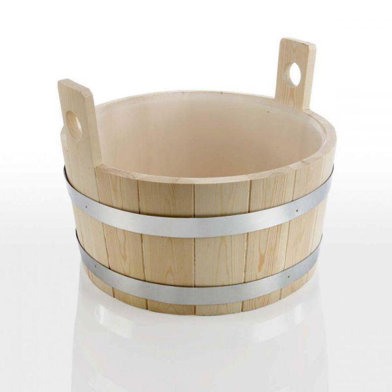 Fußwanne aus Nadelholz für Saunagänger