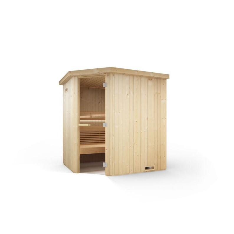 Saunakabine Harmony Fichte von Tylö - Tylö Sauna Harmony corner, Fichte