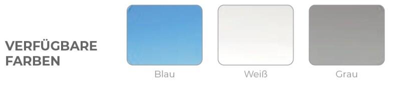 Farbauswahl der Norsup PP-Becken