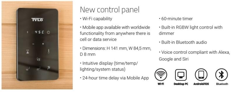 Kontrollgerät zur Steuerung der T-Serie von Tylö