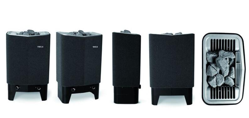 Rundumansicht des Saunaofen Sense Sport von Tylö