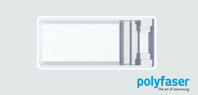 Polyfaser Einstückbecken Kuba 50
