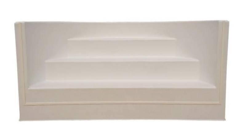 Acryltreppe Roma mit 3 Stufen