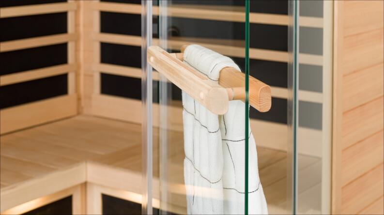 Detailansicht Türgriff Tylö T-Serie