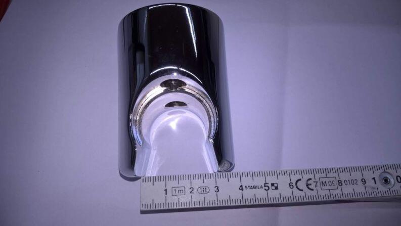 Vollmetallwandhalter für Kneippschlauch