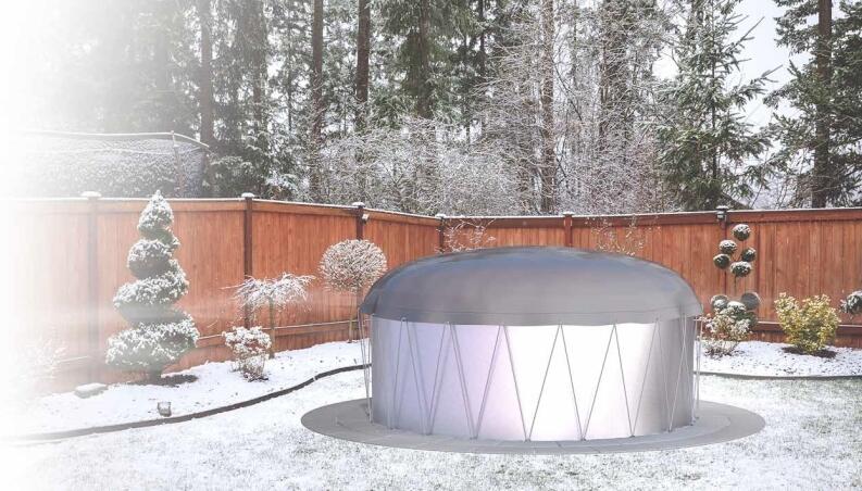 Aufblasbare Poolabdeckung für Rundbecken von Tend-Pool