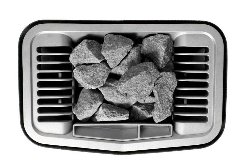 Draufsicht auf den Saunaofen Sense Sport von Tylö