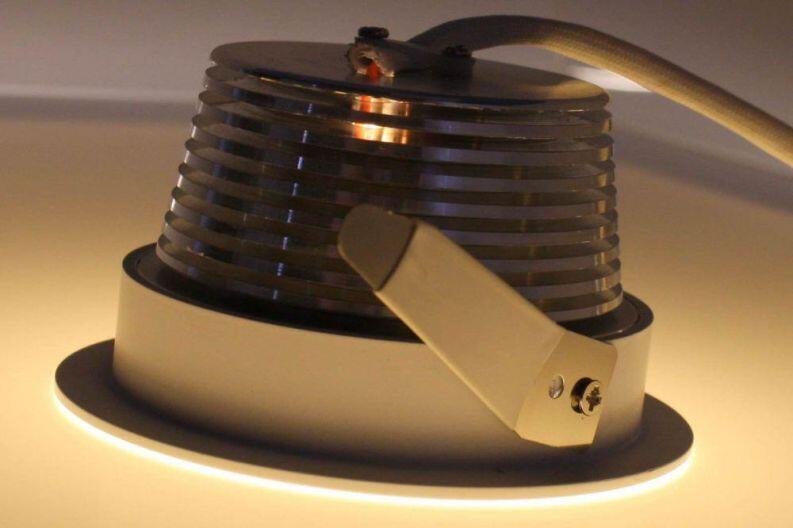 Floorlight, Rückansicht