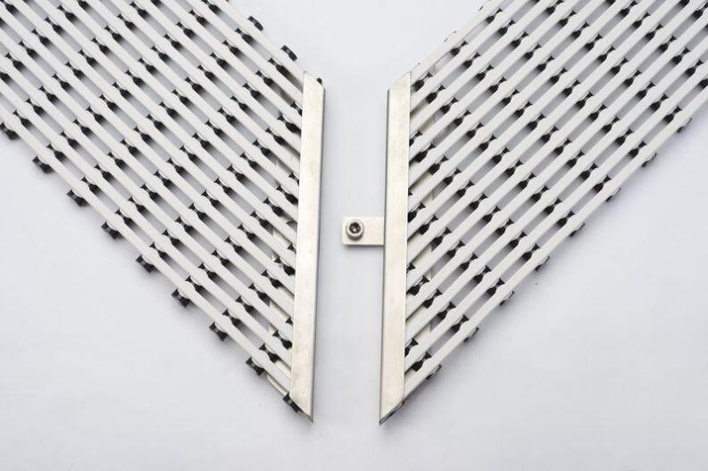 Gehrungsecke, Detailansicht